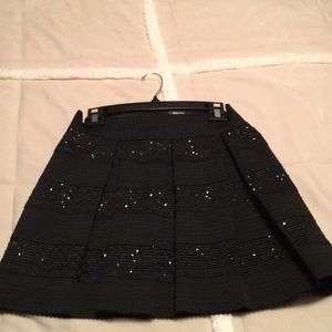 Black shimmery shirt! Perfect for a night out!